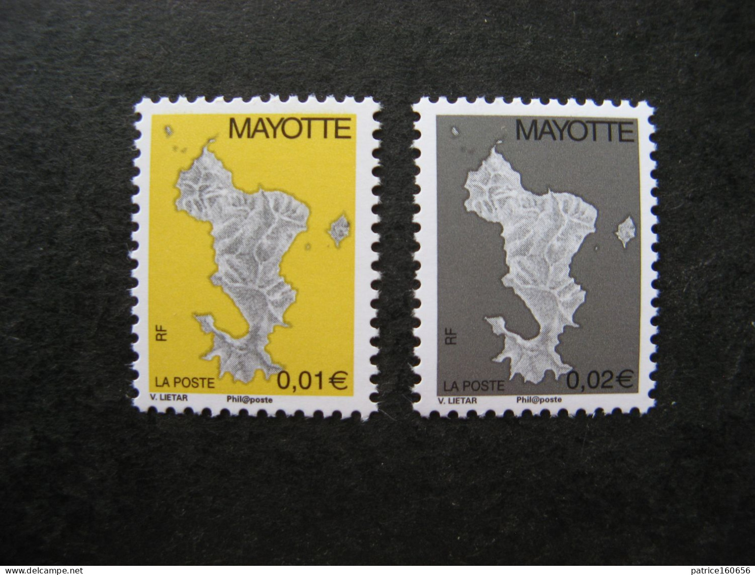Mayotte: TB Paire N°150a Et N° 151a ( Légende Phil@poste Au Lieu De ITVF), Neufs XX . - Neufs