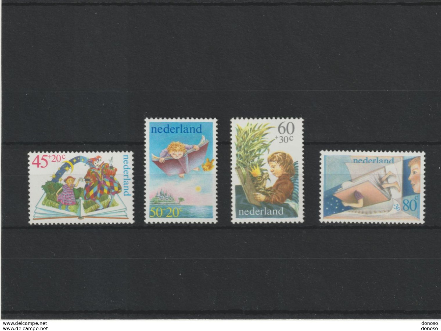 PAYS BAS 1980 ENFANCE Yvert 1141-1144, Michel 1171-1174 NEUF** MNH Cote 4 Euros - Unused Stamps