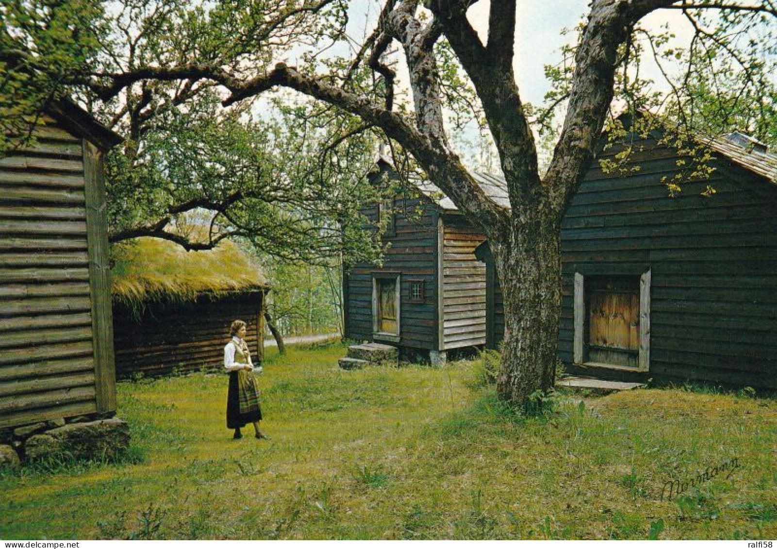 1 AK Norwegen / Norway * Das Hardanger Folkemuseum - Ein Volkskundemuseum Mit Freilichtteil In Utne * - Noorwegen