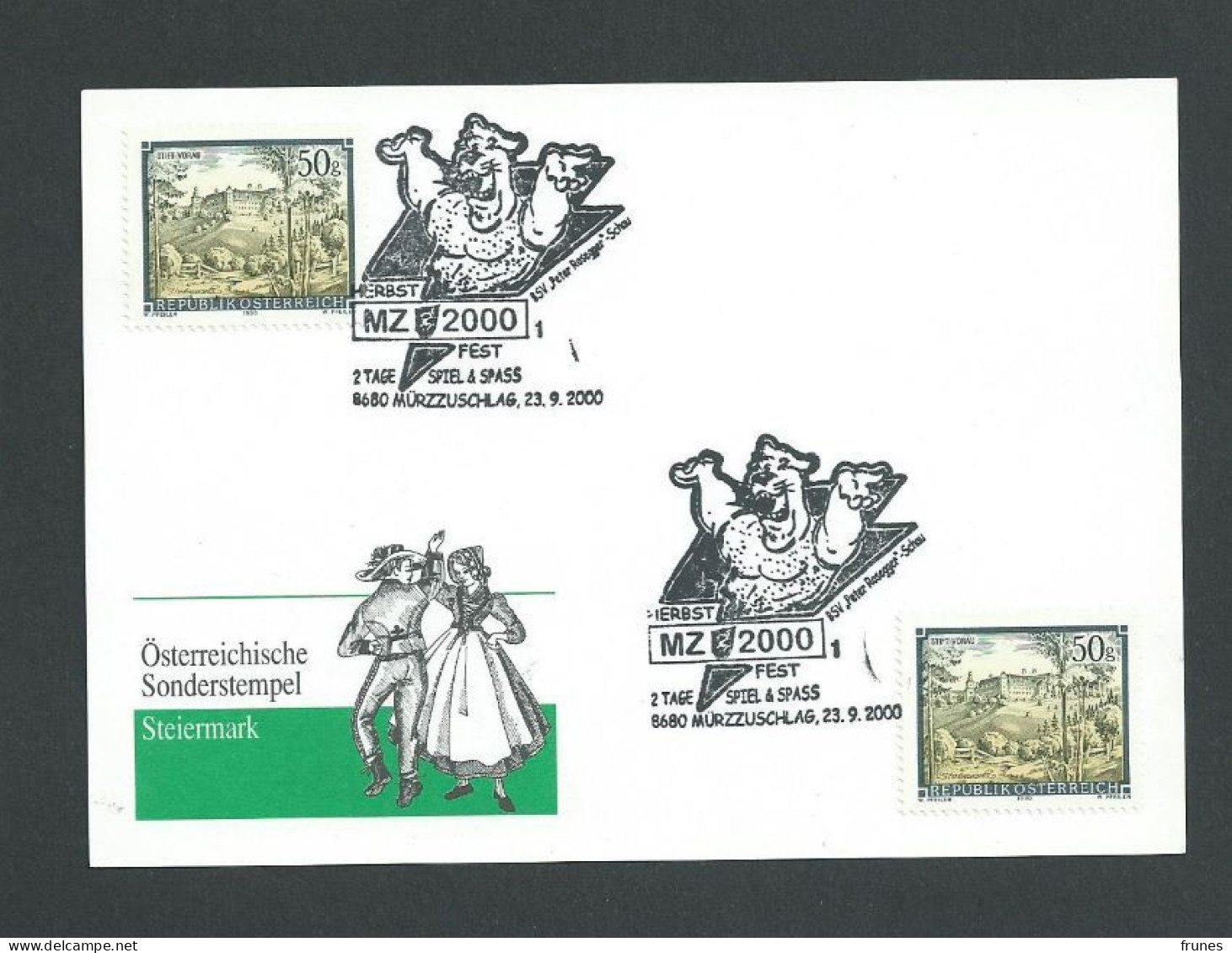 6 Karten Mit Sonderstempel  Steiermark - Storia Postale