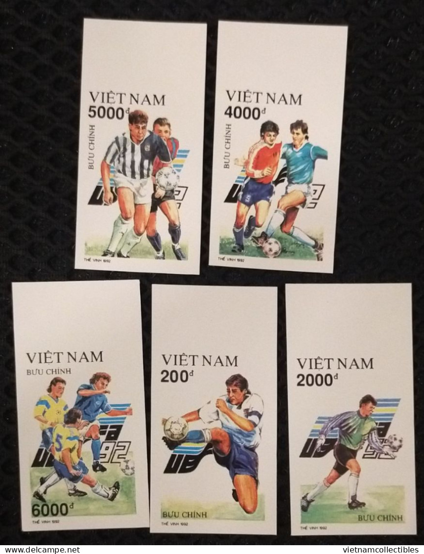 Vietnam Viet Nam MNH Imperf Stamps 1992 : European Cup Football (Ms643) - Vietnam