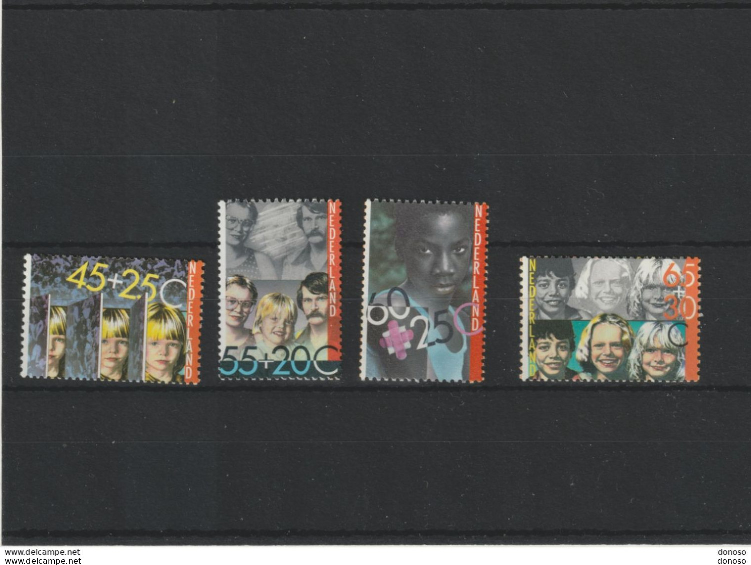 PAYS BAS 1981 Année Internationale Des Handicapées Yvert 1163-1166, Michel 1193-1196 NEUF** MNH Cote 4 Euros - Unused Stamps