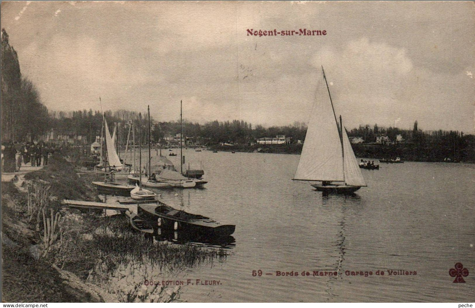 N°2797 W -cpa Nogent Sur Marne -bords De Marne- - Nogent Sur Marne