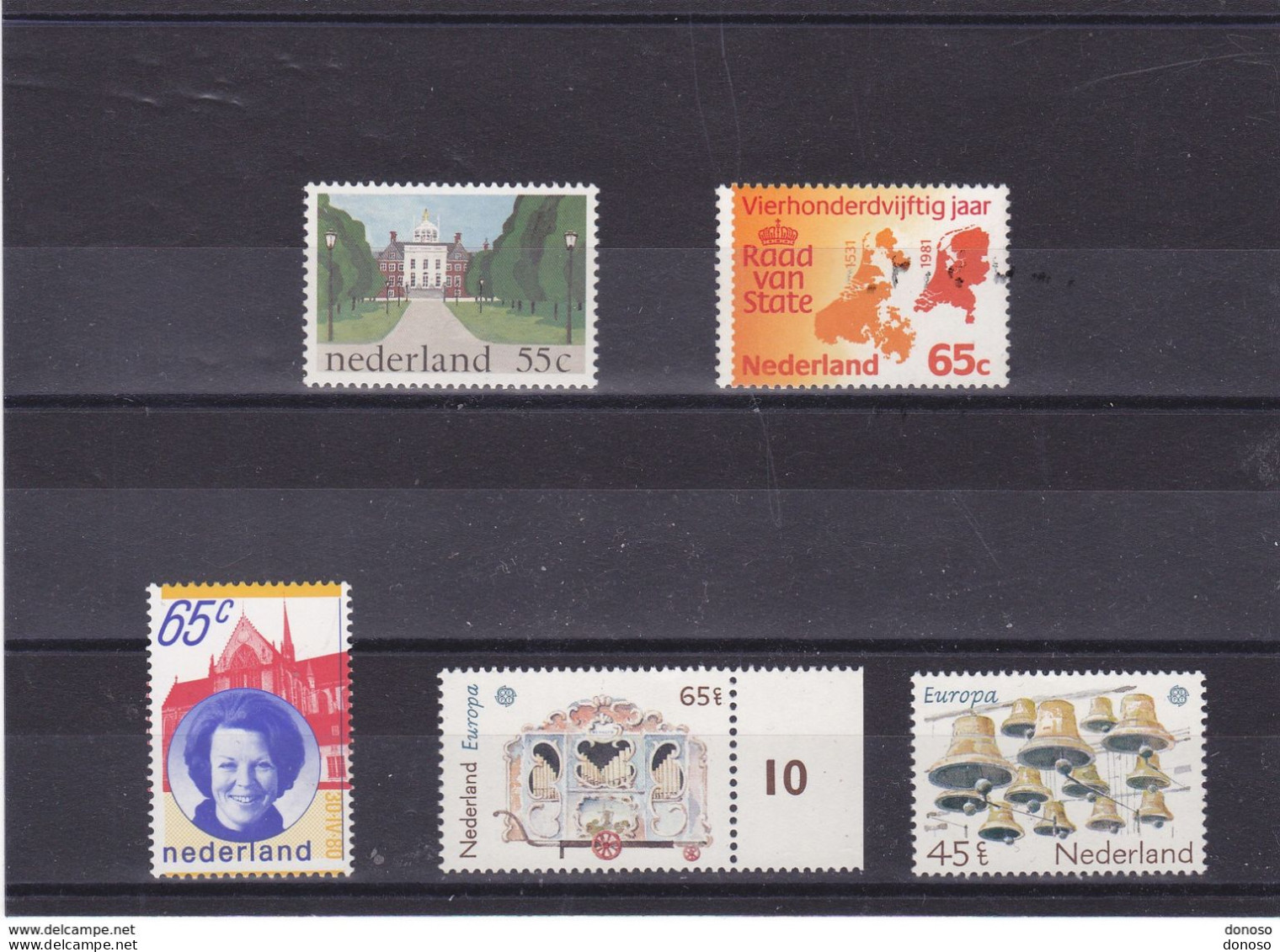 PAYS BAS 1981 Yvert 1145 + 1155-1158 NEUF** MNH Cote 4,50 Euros - Neufs