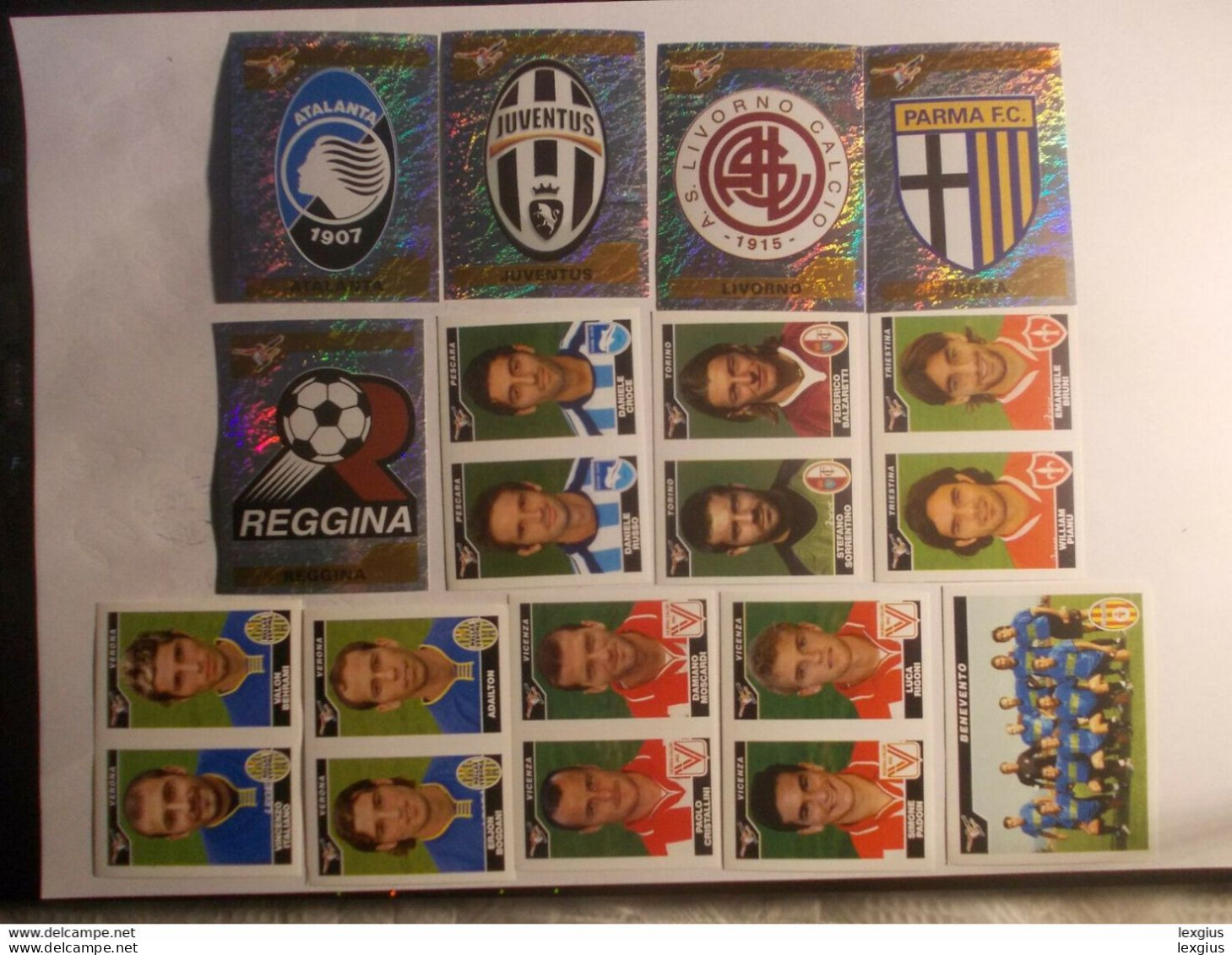 LOTTO FIGURINE ALBUM CALCIATORI 2003 04, 2004 05 E 2005 06 PANINI NUOVE - Italienische Ausgabe