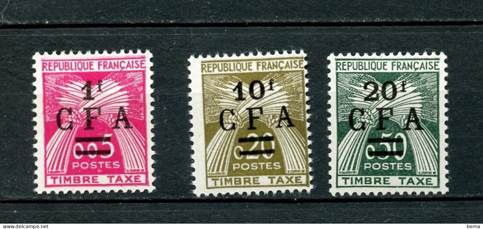 REUNION TAXE 45/47 LUXE NEUF SANS CHARNIERE - Postage Due