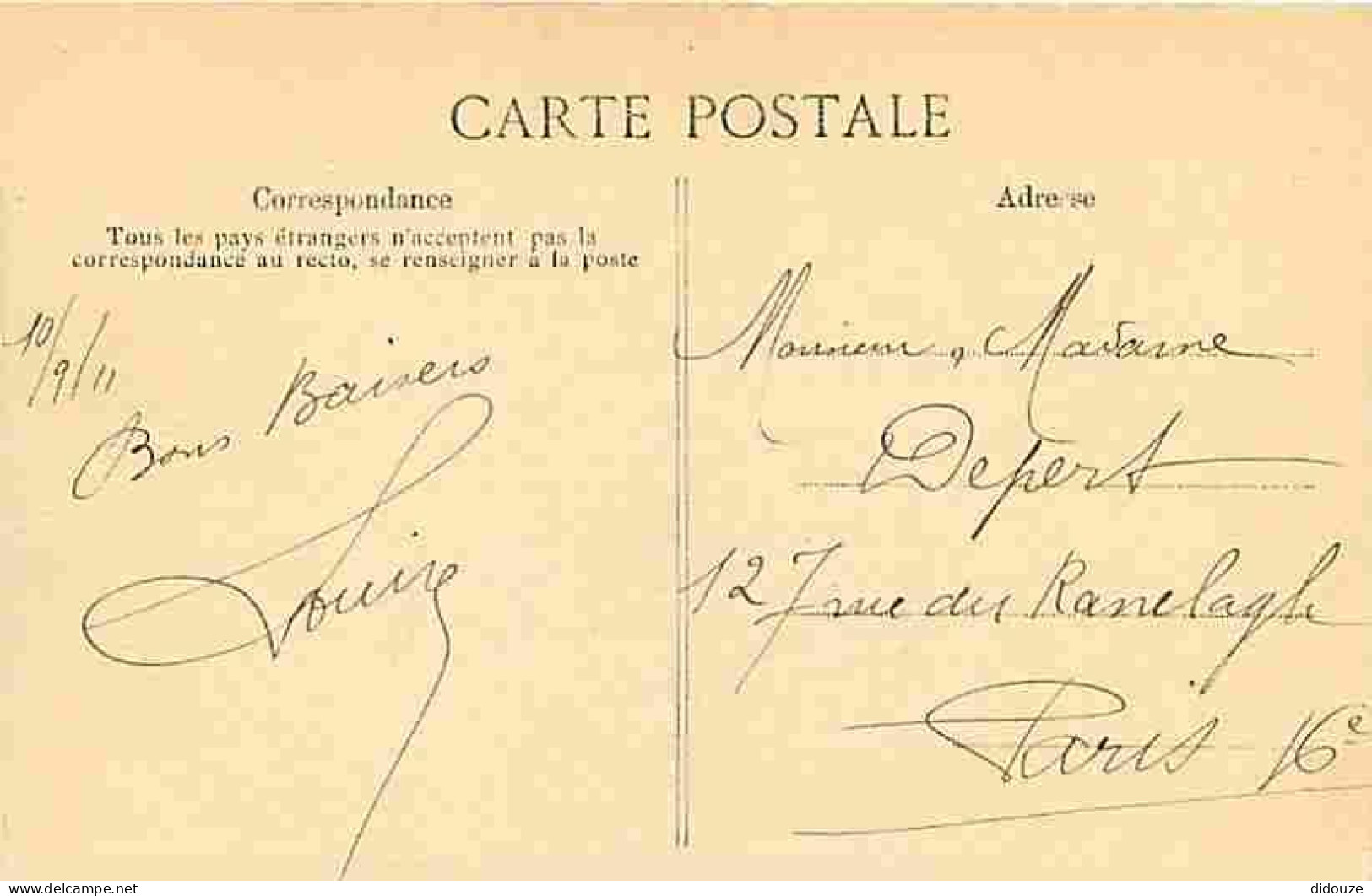 62 - Berck Sur Mer - Le Phare - Ecrite En 1911 - CPA - Voir Scans Recto-Verso - Berck