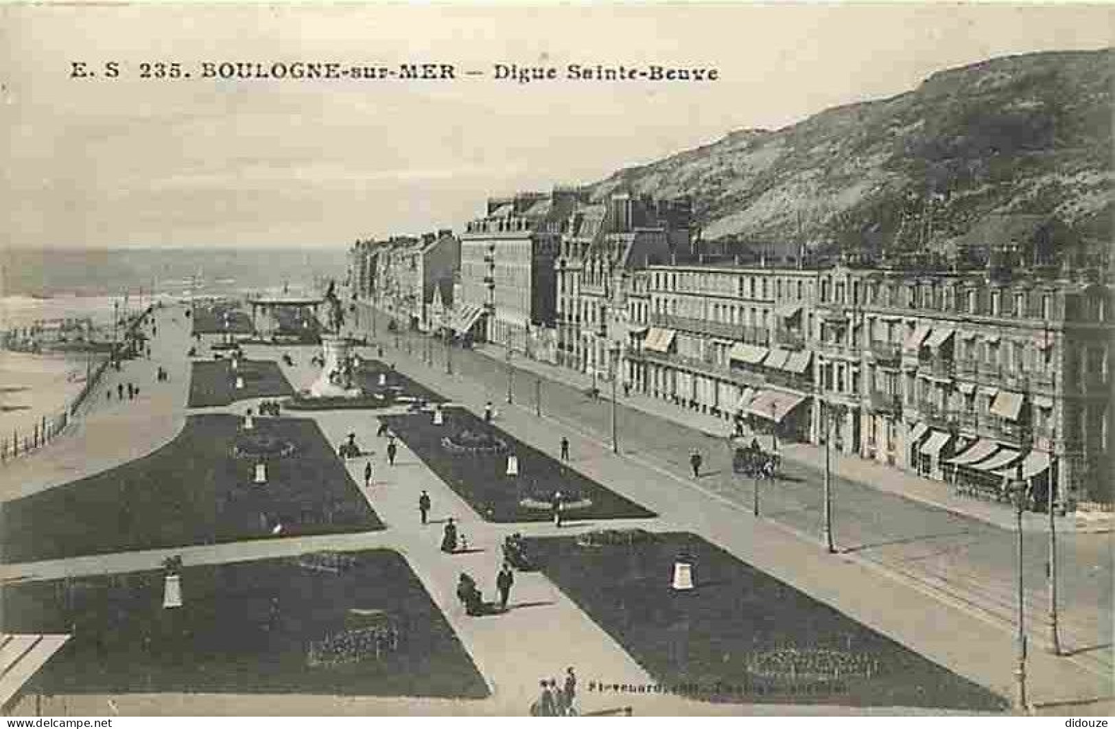 62 - Boulogne Sur Mer - Digue Sainte Beuve - Carte Vierge - CPA - Voir Scans Recto-Verso - Boulogne Sur Mer