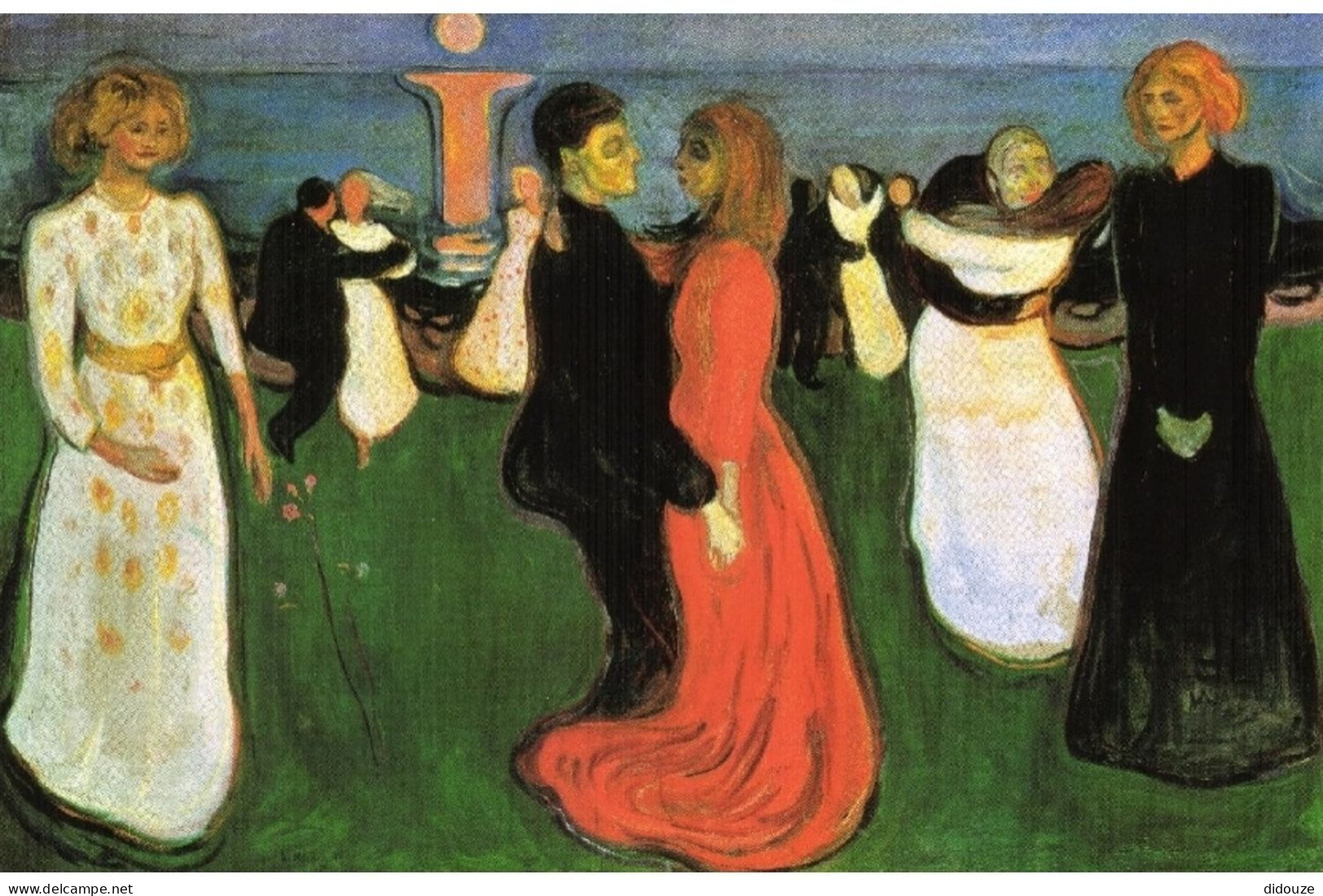 Art - Peinture - Edvard Munch - La Danse De La Vie - CPM - Carte Neuve - Voir Scans Recto-Verso - Peintures & Tableaux