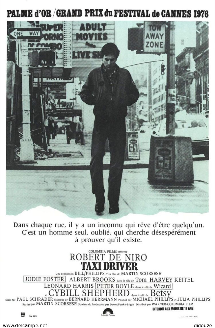 Cinema - Taxi Driver - Robert De Niro - Affiche De Film - CPM - Carte Neuve - Voir Scans Recto-Verso - Affiches Sur Carte
