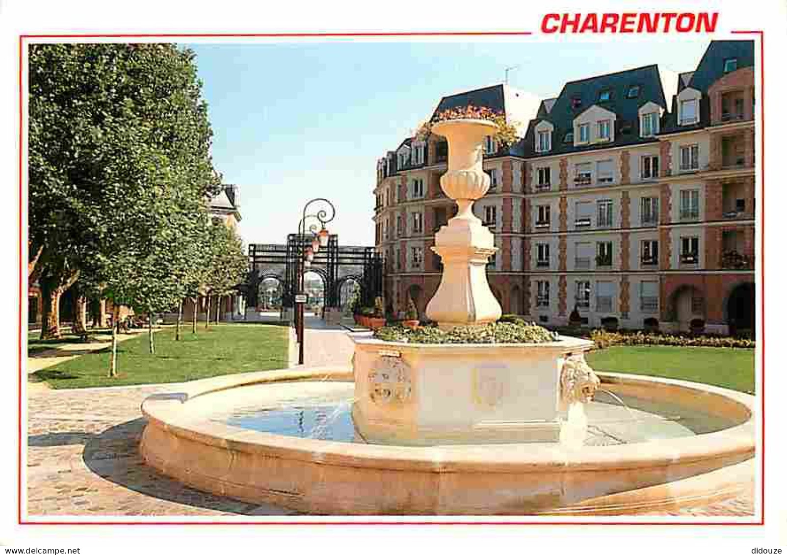 94 - Charenton - Place De Valois - Fontaine - Carte Neuve - CPM - Voir Scans Recto-Verso - Charenton Le Pont