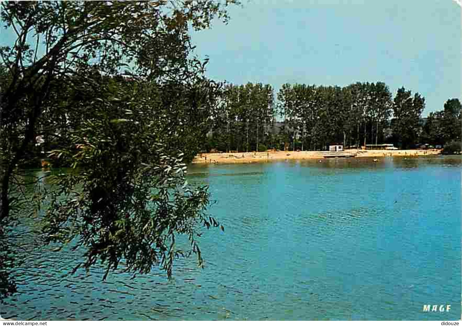 95 - Cergy Pontoise - La Base Départementale De Loisirs - Les Etangs Et La Plage - CPM - Voir Scans Recto-Verso - Cergy Pontoise