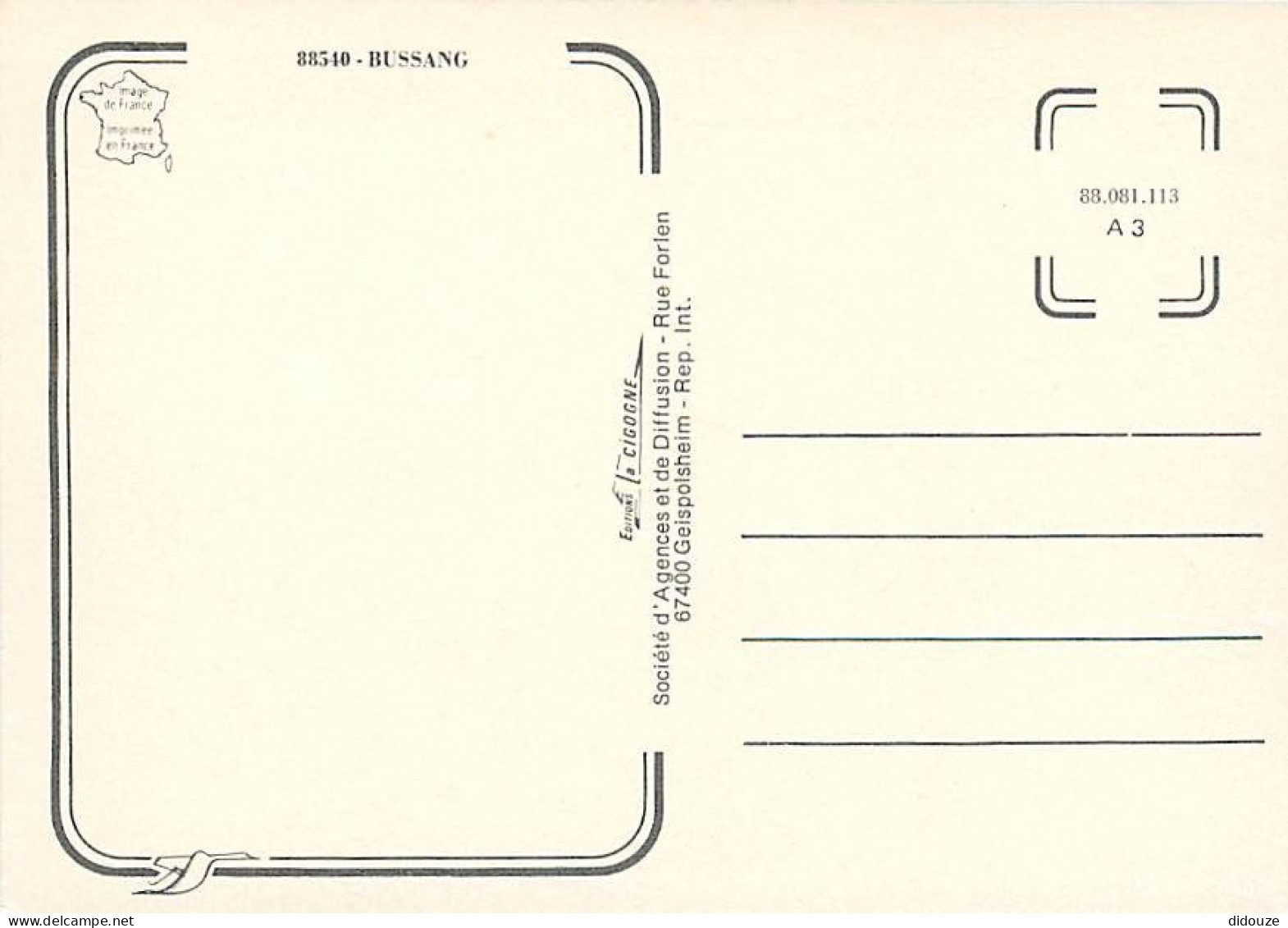 88 - Bussang - Multivues - Blasons - Carte Neuve - CPM - Voir Scans Recto-Verso - Bussang