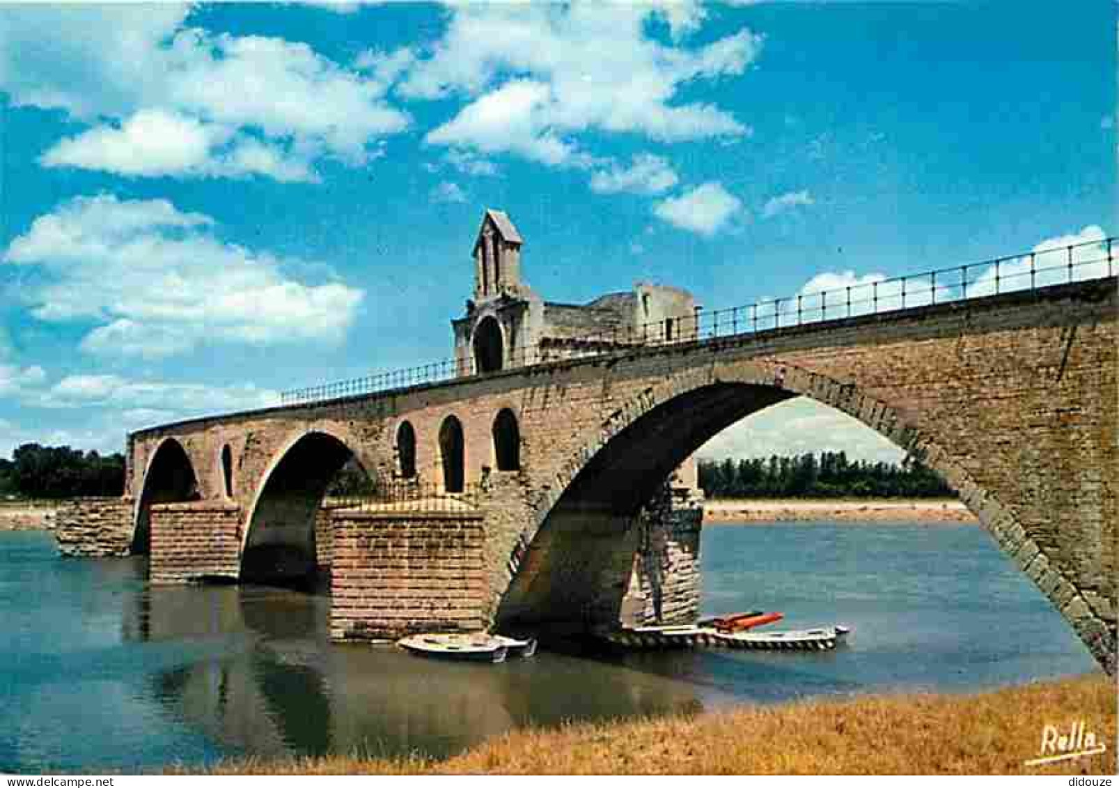 84 - Avignon - Le Pont Saint Bénézet Et La Chapelle Saint Nicolas Construits Par Saint-Bénézet Et Ses Disciples Au Moyen - Avignon