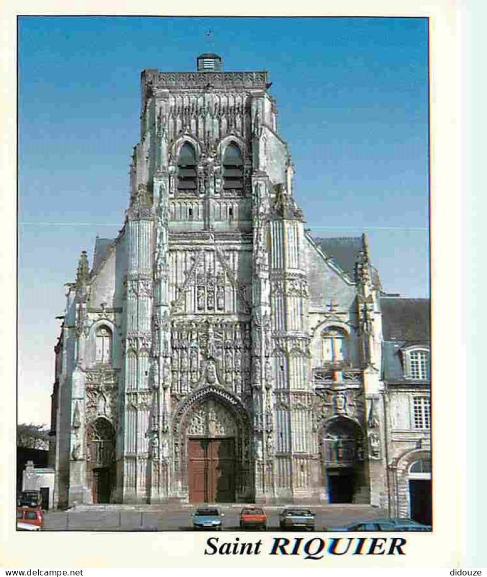 80 - Saint Riquier - L'Abbatiale - Automobiles - CPM - Voir Scans Recto-Verso - Saint Riquier