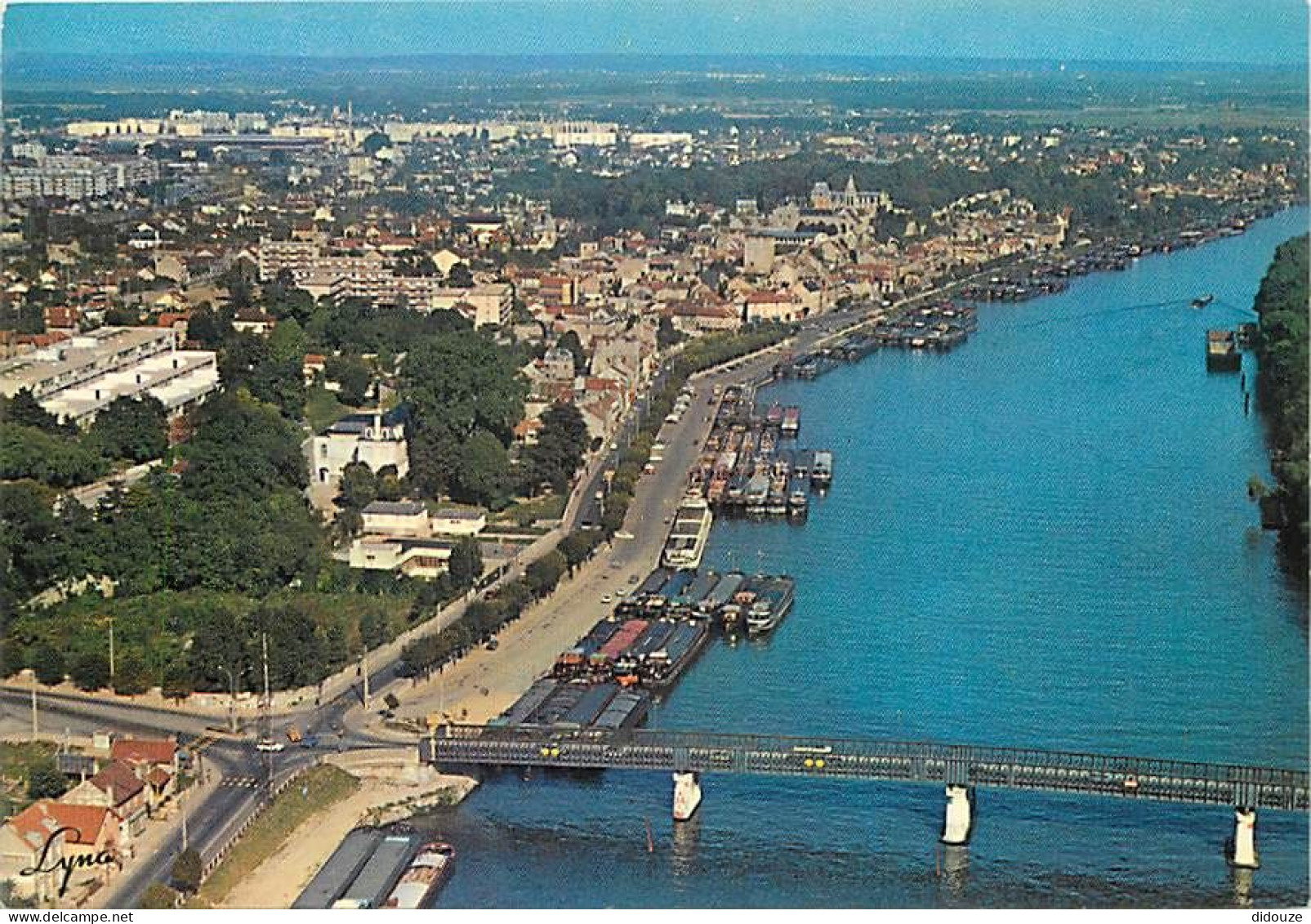 78 - Conflans Sainte Honorine - En Avion Sur Conflans Sainte Honorine - Vue Aérienne - CPM - Voir Scans Recto-Verso - Conflans Saint Honorine