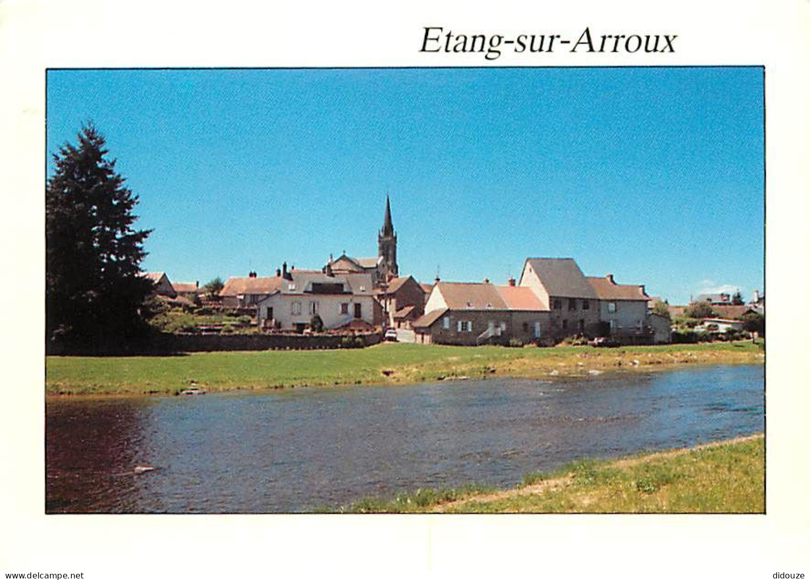71 - Etang Sur Arroux - Vue Générale - CPM - Voir Scans Recto-Verso - Autres & Non Classés