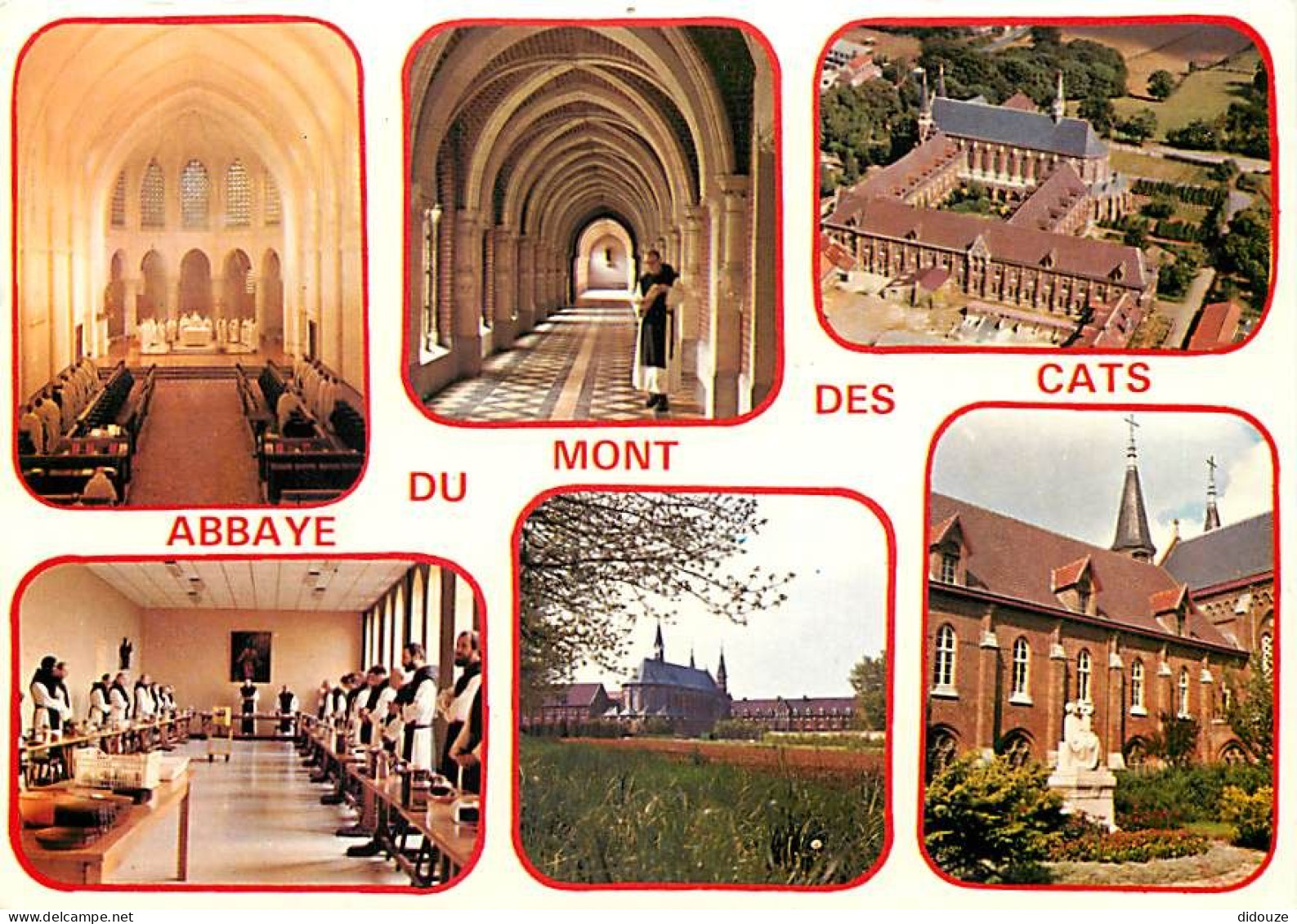 59 - Godewaersvelde - Abbaye Sainte Marie Du Mont - Multivues - CPM - Voir Scans Recto-Verso - Autres & Non Classés