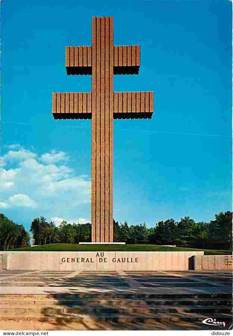 52 - Colombey Les Deux Eglises - Mémorial Du Général De Gaulle - Croix De Lorraine - CPM - Voir Scans Recto-Verso - Colombey Les Deux Eglises