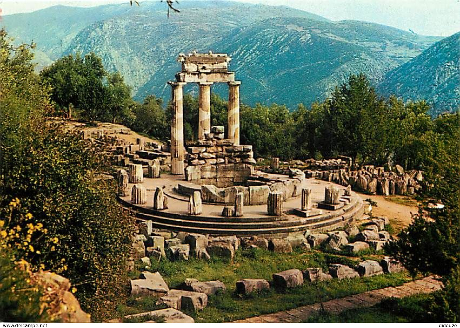 Grèce - Delphes - Delphi - Temple D'Athena Pronaea - Carte Neuve - CPM - Voir Scans Recto-Verso - Grèce