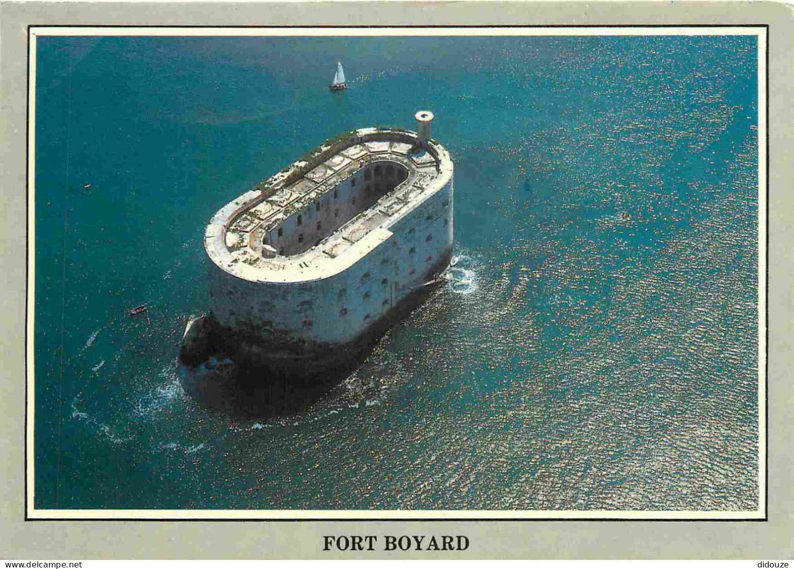 17 - Fort Boyard - Vue Aérienne - CPM - Etat Léger Pli Visible - Voir Scans Recto-Verso - Autres & Non Classés