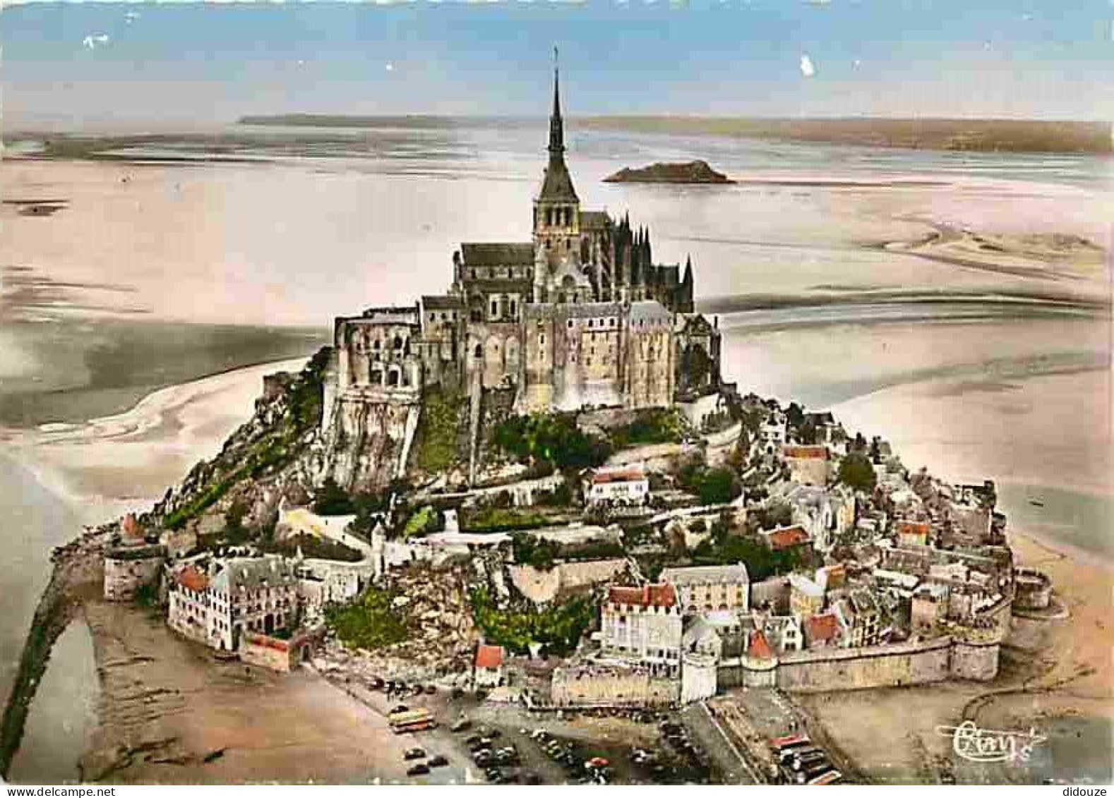 50 - Le Mont Saint Michel - Vue Générale Aérienne - Carte Neuve - CPM - Voir Scans Recto-Verso - Le Mont Saint Michel