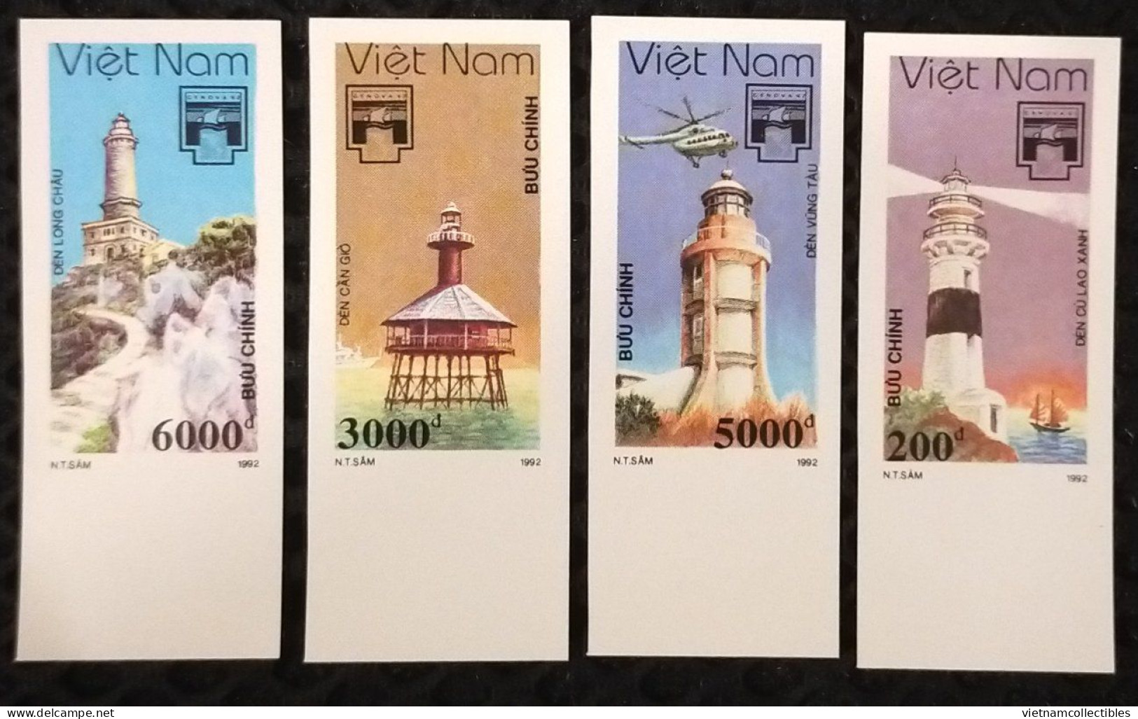 Vietnam Viet Nam MNH Imperf Stamps 1992 : Lighthouse / Vietnamese Lighthouse (Ms646) - Vietnam