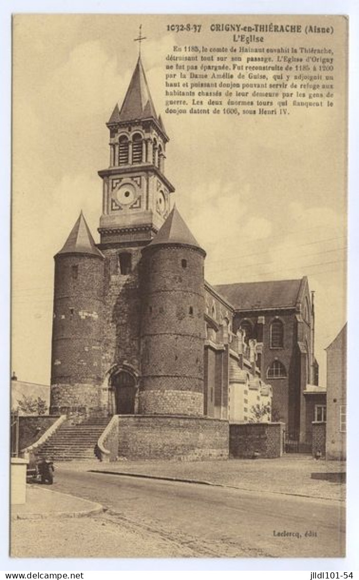 Origny En Thiérache, L'église (lt 10) - Autres & Non Classés