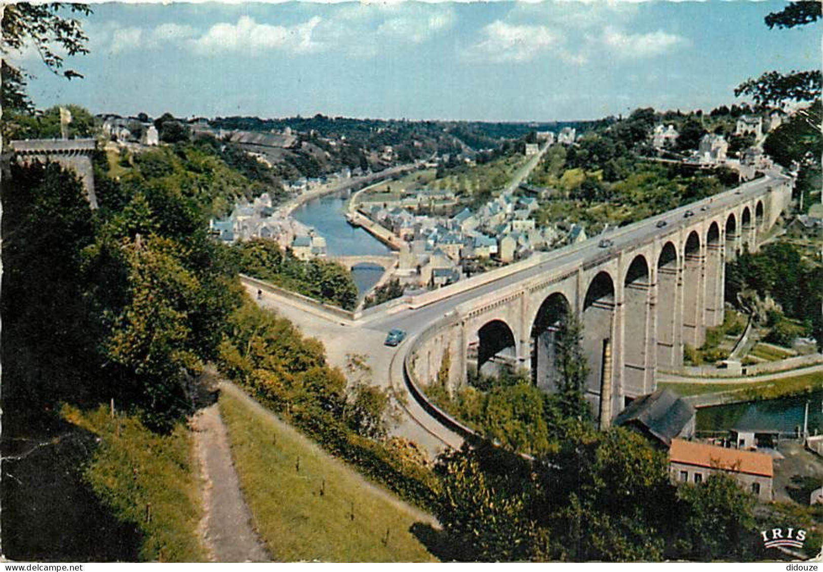 22 - Dinan - La Vallée De La Rance. Le Viaduc. Le Vieux Pont Et La Tour Ste Catherine - CPM - Voir Scans Recto-Verso - Dinan