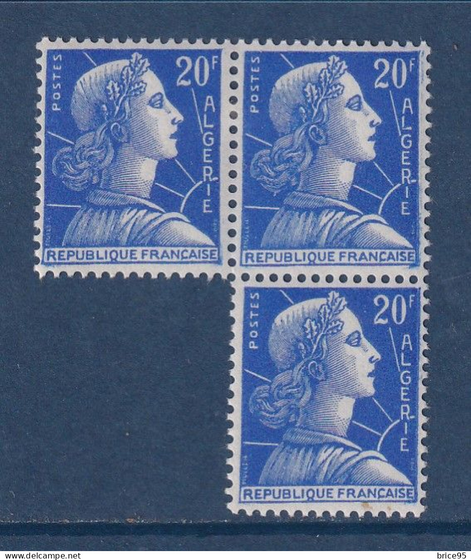 Algérie - YT N° 349 * Et ** - Neuf Sans Et Avec Charnière - 1957 - Unused Stamps