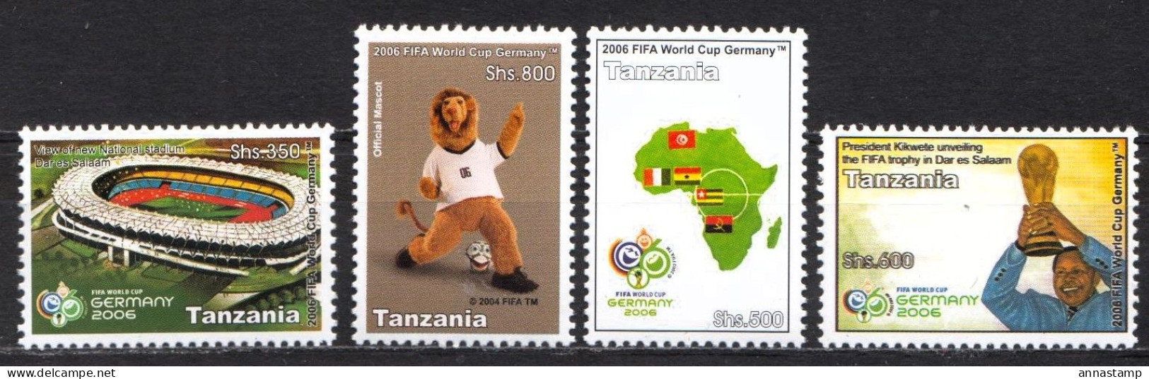 Tanzania MNH Set - 2006 – Duitsland