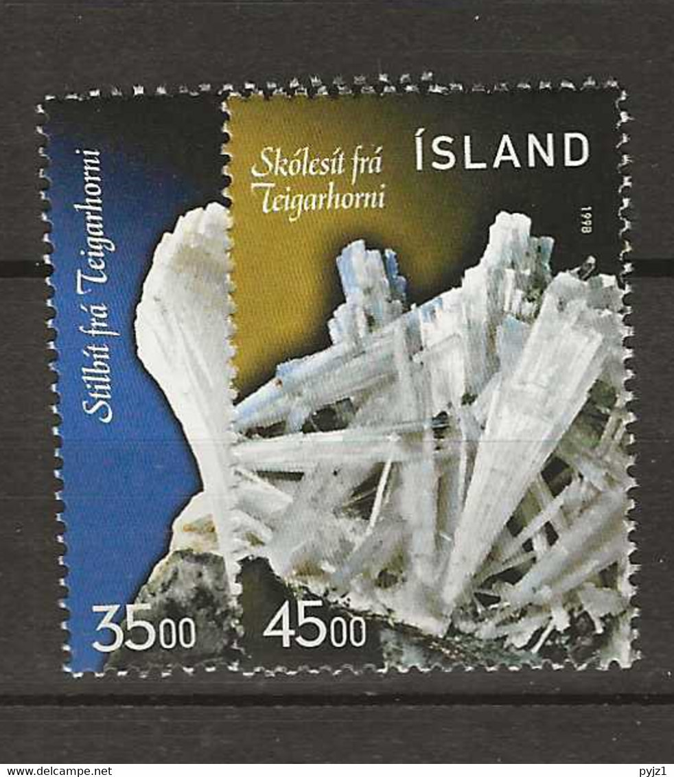 1998 MNH Iceland, Michel 893-94 Postfris** - Ongebruikt