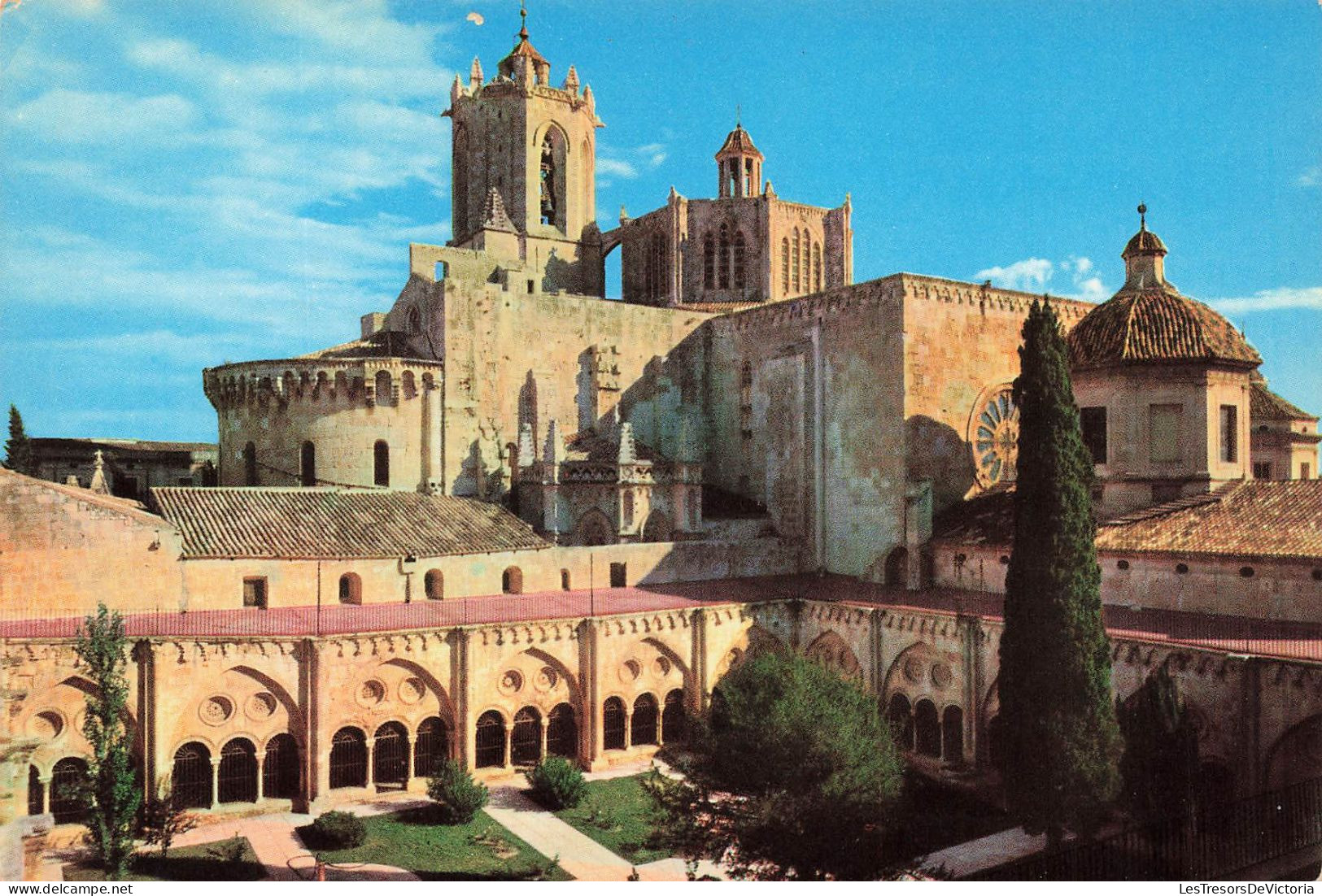 ESPAGNE - Tarragona - Catedral - Jardin Del Claustro Y Campanario - Carte Postale - Tarragona