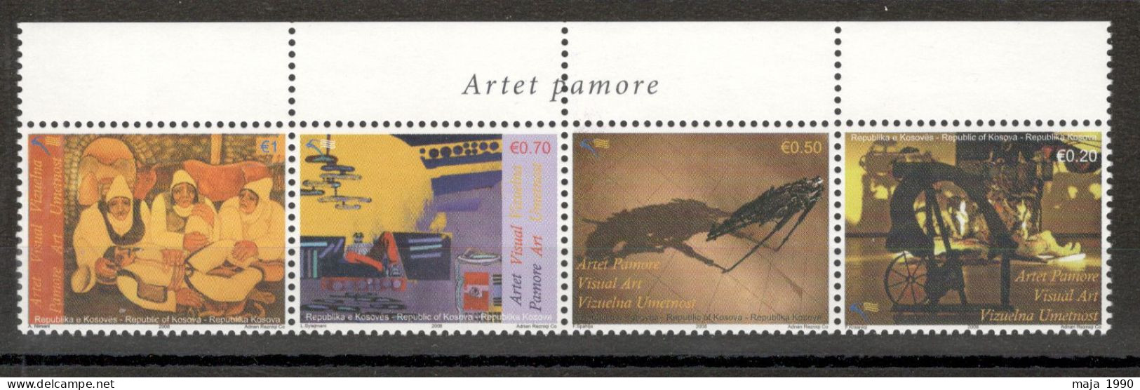 KOSOVO - MNH SET - ART - 2008. - Kosovo