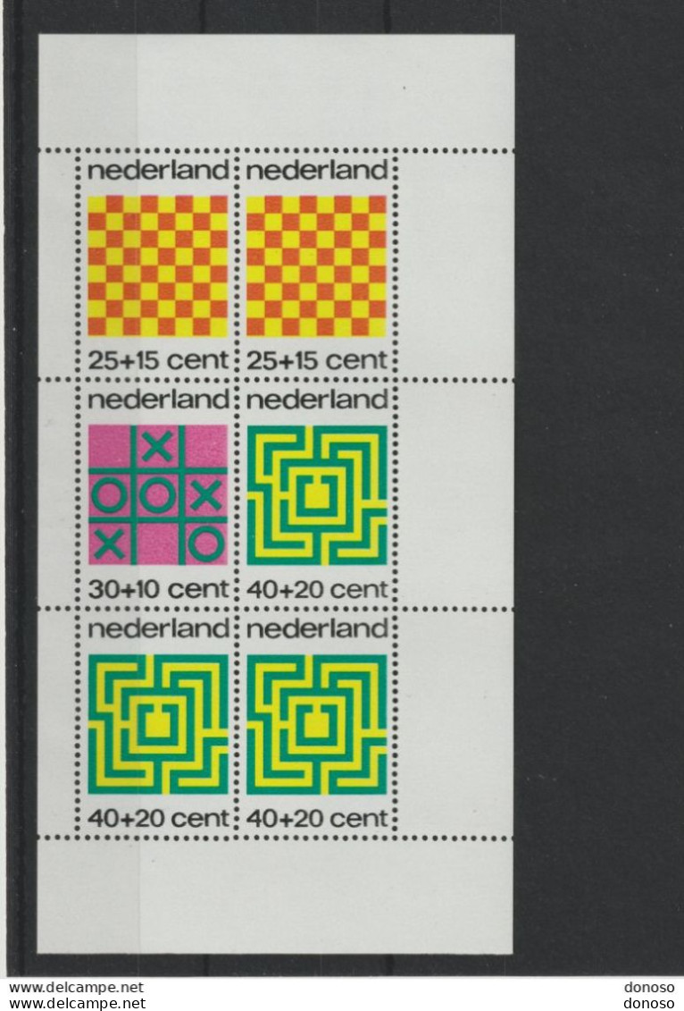 PAYS BAS 1972 Enfance  Yvert BF 12, Michel Block 12 NEUF** MNH Cote 12 Euros - Blocks & Sheetlets