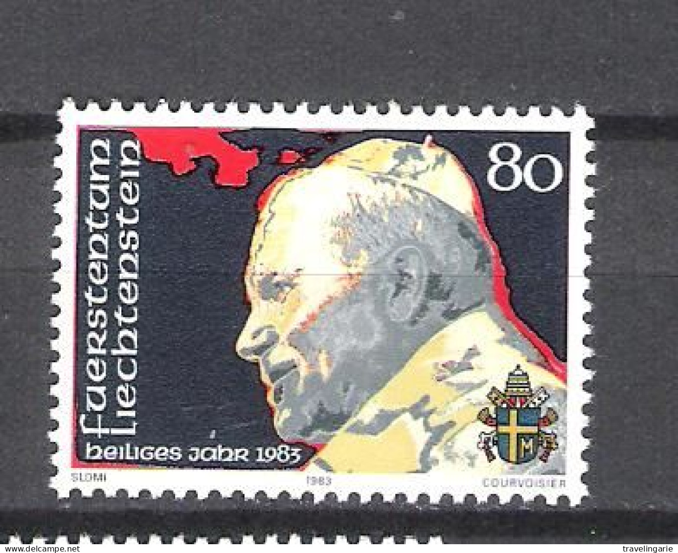 Liechtenstein 1983 Holy Year - Pope John Paul II ** MNH - Popes