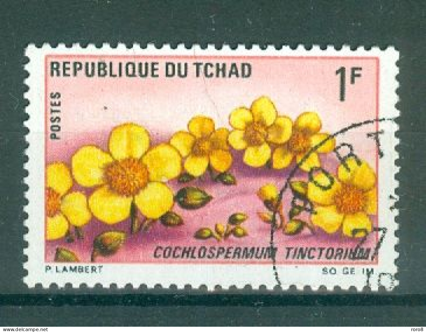 TCHAD - N°179 Oblitéré. -  Fleurs Et Fruits Vues Divers. - Autres & Non Classés