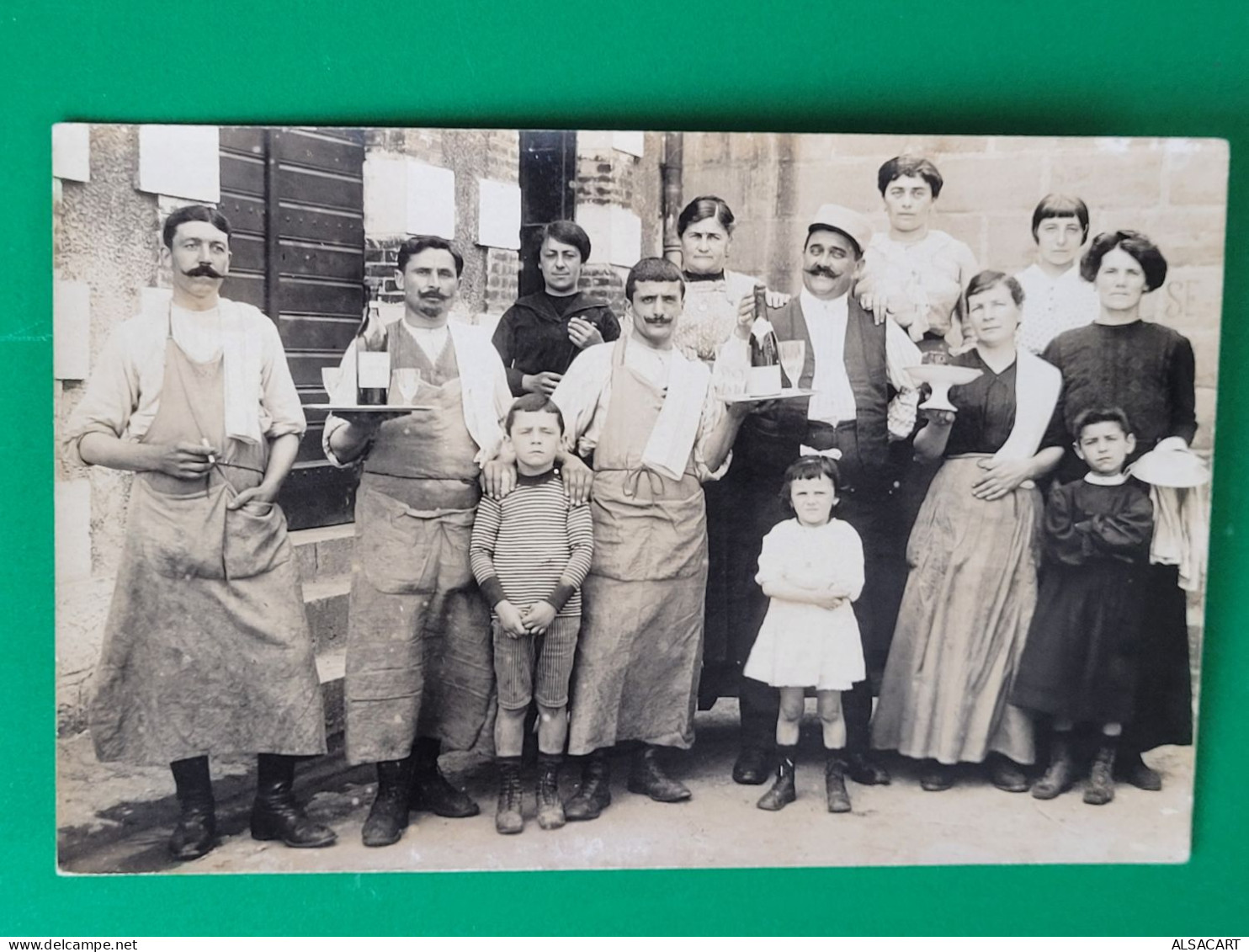 Carte  Photo ,  Restaurant Serveurs - Cafés