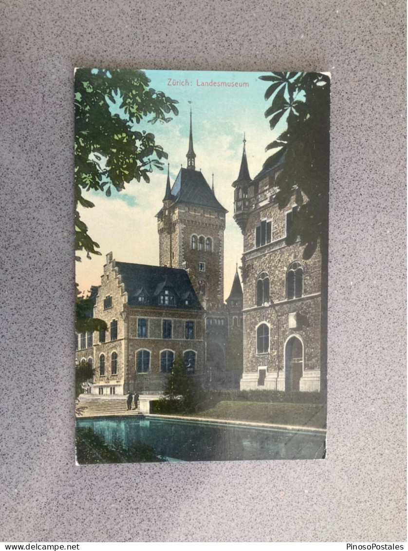 Zurich - Landesmuseum Carte Postale Postcard - Zürich