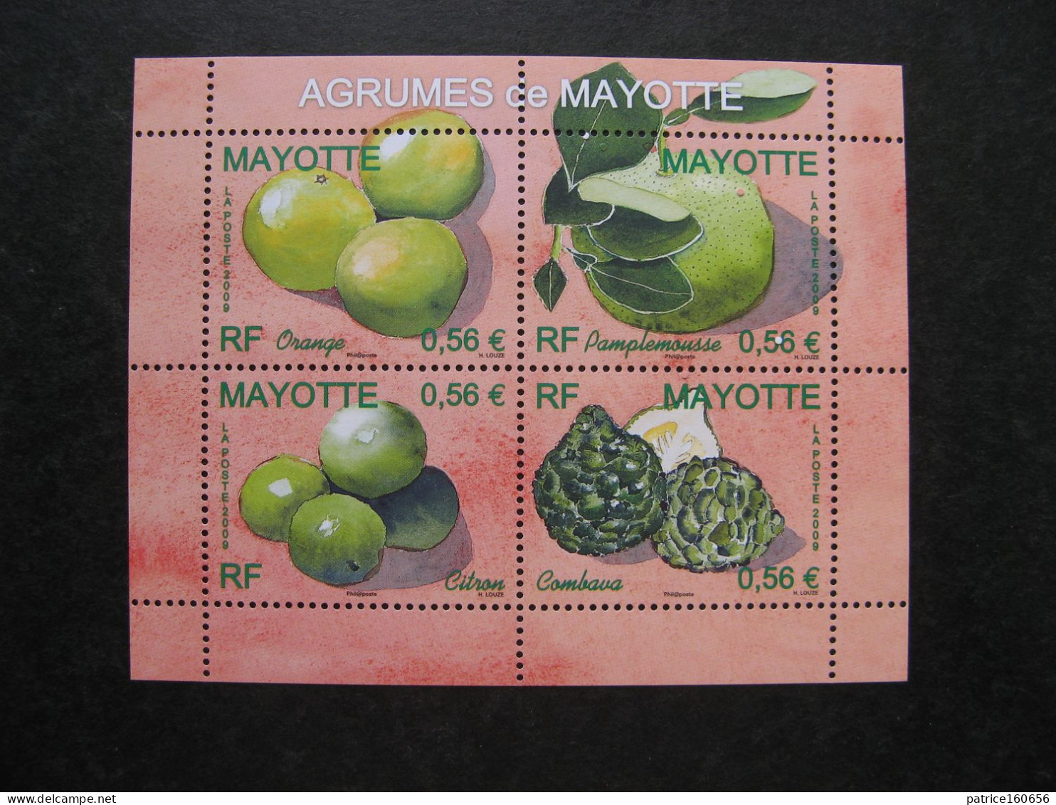 Mayotte: TB Feuille N° 224 à 227, Neuf XX . - Unused Stamps