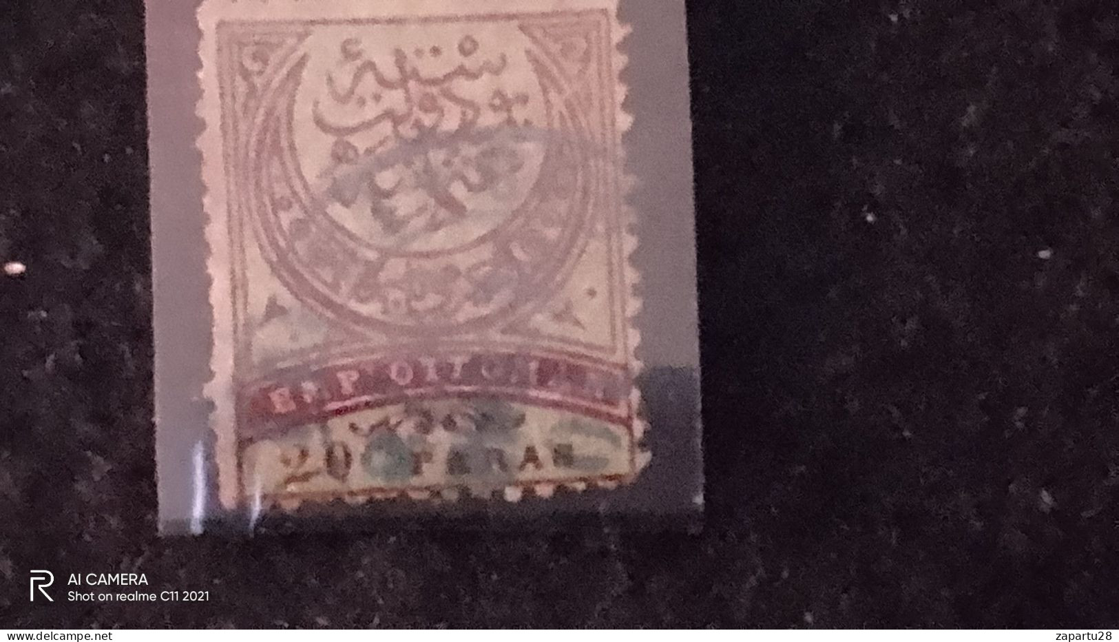 OSMANLI--1875-85    20   PARAS            DAMGALI - Used Stamps