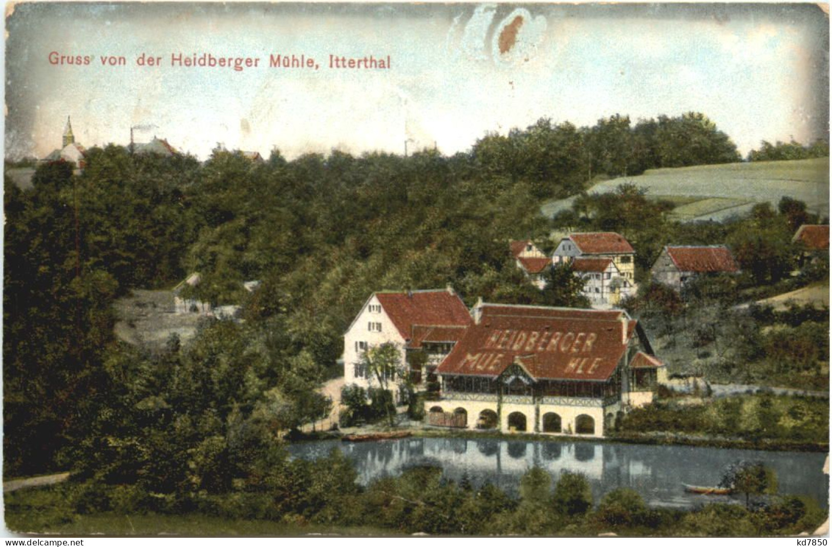 Itterthal - Gruss Von Der Heidberger Mühle - Haan - Mettmann