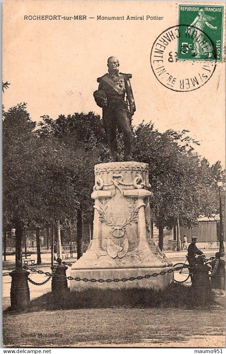 17  ROCHEFORT - Monument Amiral Pottier - Rochefort