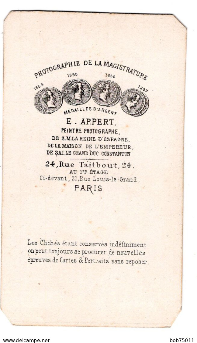 Photo CDV Du Pape Pie IX Posant Pour  Le Syllabus - Anciennes (Av. 1900)