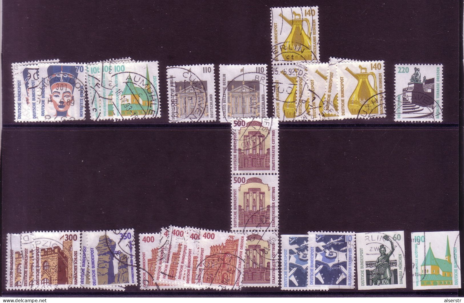 BRD Definitive Lot - Lots & Kiloware (mixtures) - Max. 999 Stamps
