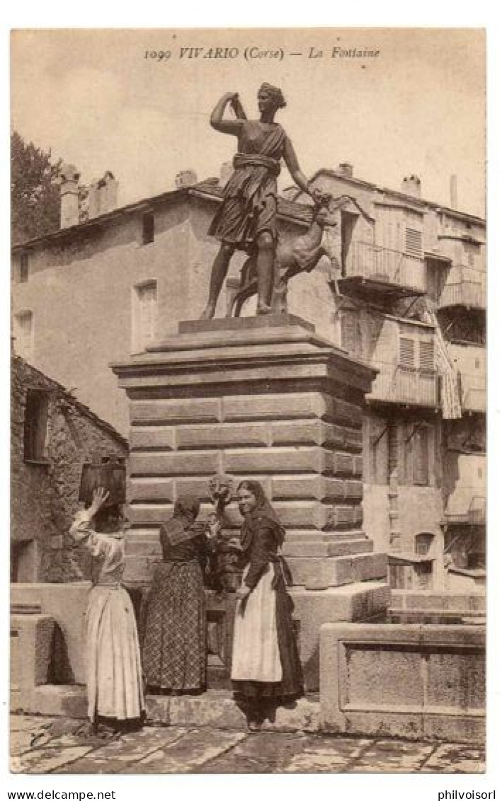 VIVARIO LA FONTAINE FEMMES PORTEUSE D EAU ANIMEE - Autres & Non Classés