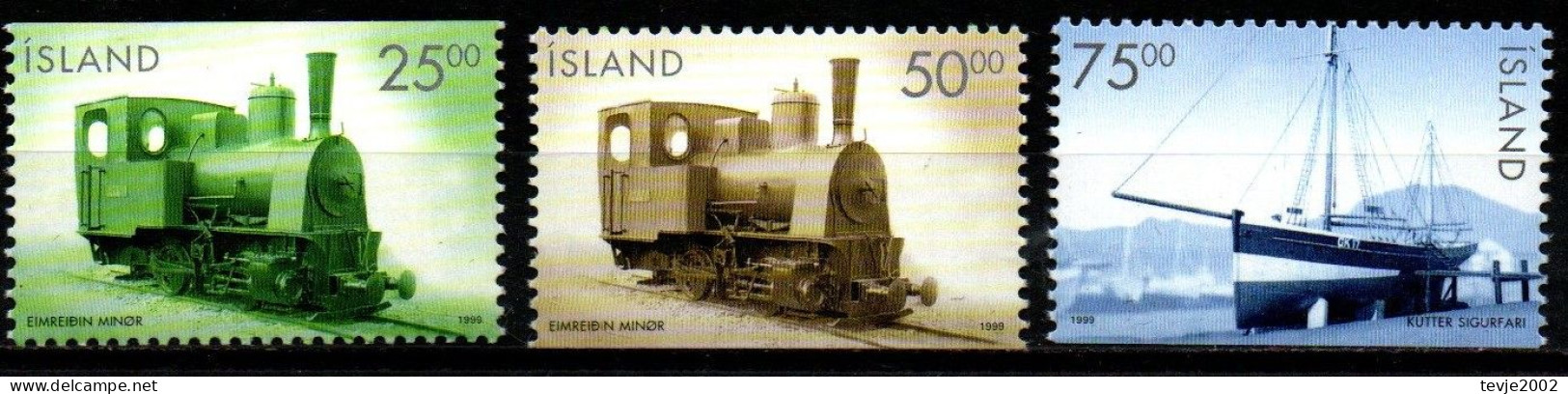 Island 1999 - Mi.Nr. 909 - 911 - Postfrisch MNH - Ongebruikt