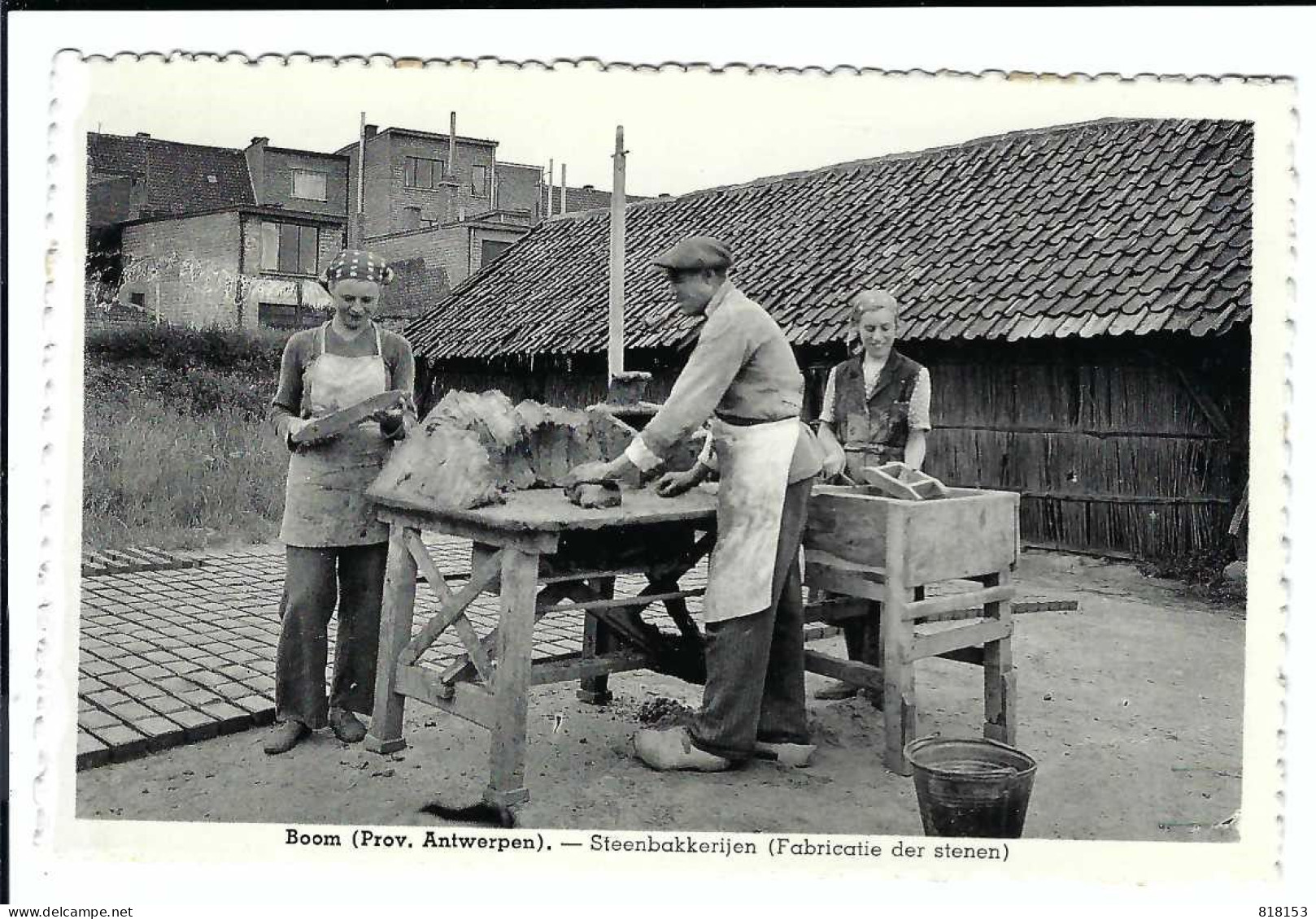 Boom (prov. Antwerpen) -  Steenbakkerijen (Fabricatie Der Stenen) - Boom