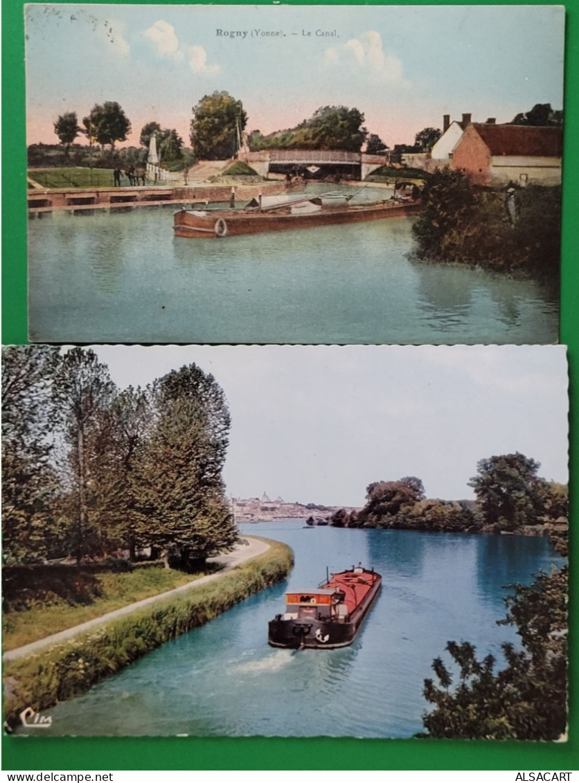 Lot De 6 Cartes De Paquebots - Houseboats