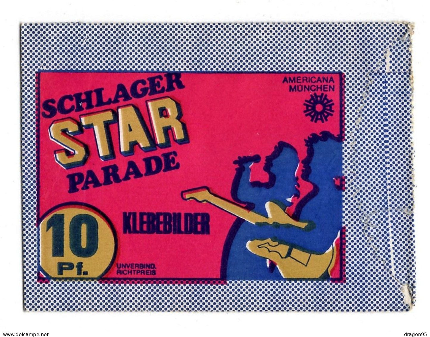 Pochette Schlager Star Parade - Vide - Americana München - 1971 - No Panini - Sonstige & Ohne Zuordnung